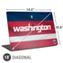 NBA Washington Wizards Jersey Universal Laptop 18in (14.6 x 10.6in) Skin