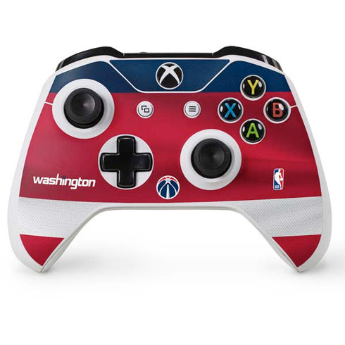 NBA Washington Wizards Jersey Xbox One S Console and Controller Bundle Skin
