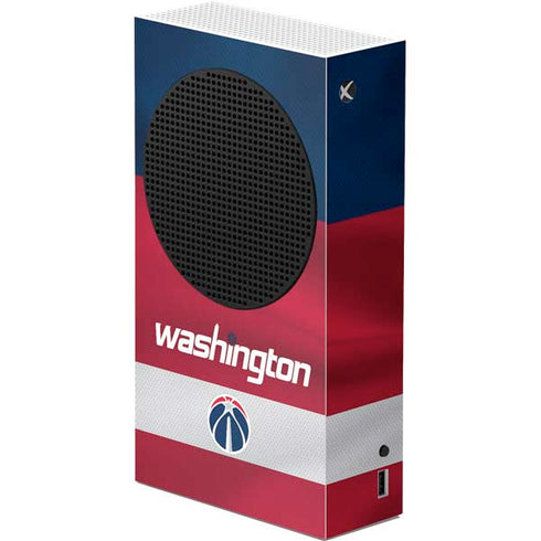 NBA Washington Wizards Jersey Xbox Series S Console Skin