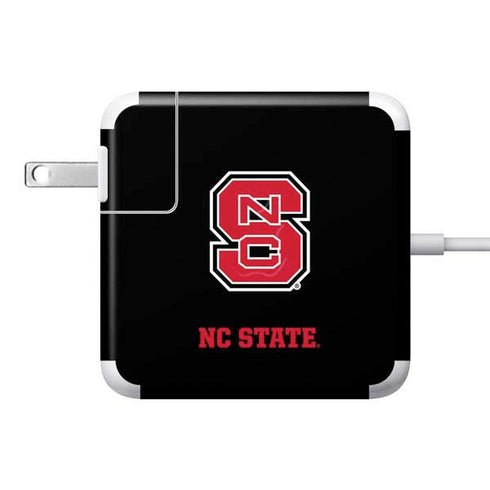 North Carolina State University Logo 85W Power Adapter (15 and 17 inch MacBook Pro Charger) Skin