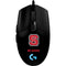 North Carolina State University Logo G203 Prodigy RGB Wired Gaming Mouse Skin