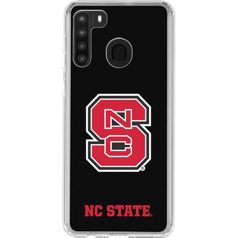 North Carolina State University Logo Galaxy A21 Clear Case