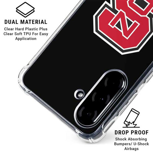 North Carolina State University Logo Galaxy A36 5G Clear Case