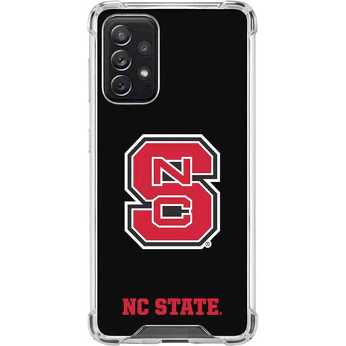 North Carolina State University Logo Galaxy A72 5G Clear Case