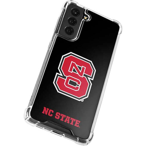 North Carolina State University Logo Galaxy S21 FE Clear Case