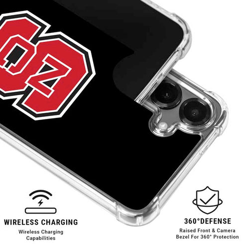 North Carolina State University Logo Galaxy S26 Plus Clear Case