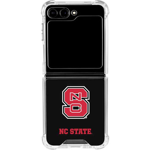 North Carolina State University Logo Galaxy Z Flip6 Clear Case