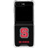 North Carolina State University Logo Galaxy Z Flip6 Clear Case