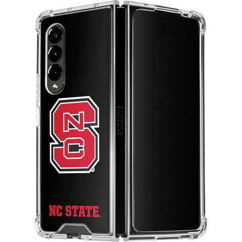 North Carolina State University Logo Galaxy Z Fold4 5G Clear Case