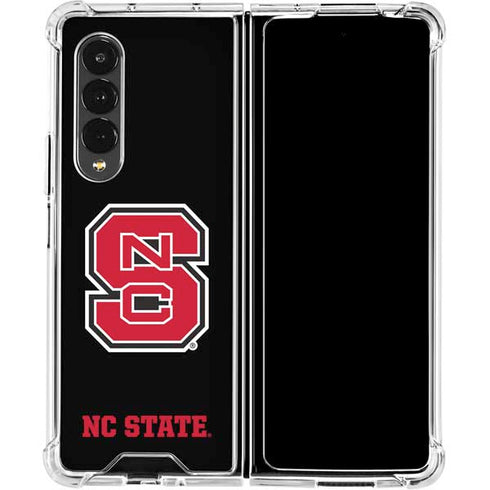 North Carolina State University Logo Galaxy Z Fold4 5G Clear Case