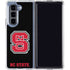North Carolina State University Logo Galaxy Z Fold5 5G Clear Case