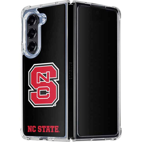 North Carolina State University Logo Galaxy Z Fold5 5G Clear Case