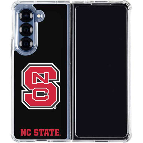 North Carolina State University Logo Galaxy Z Fold7 Clear Case