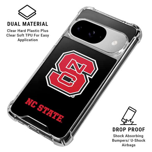 North Carolina State University Logo Google Pixel 10 Clear Case