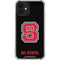 North Carolina State University Logo iPhone 12 Clear Case