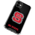 North Carolina State University Logo iPhone 12 Clear Case