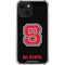 North Carolina State University Logo iPhone 14 Plus Clear Case