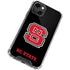 North Carolina State University Logo iPhone 14 Plus Clear Case