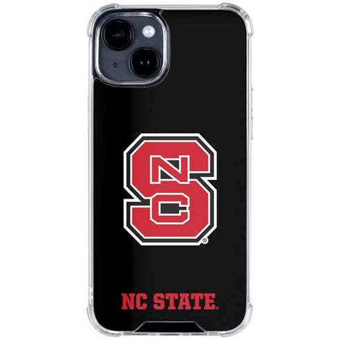 North Carolina State University Logo iPhone 15 Clear Case