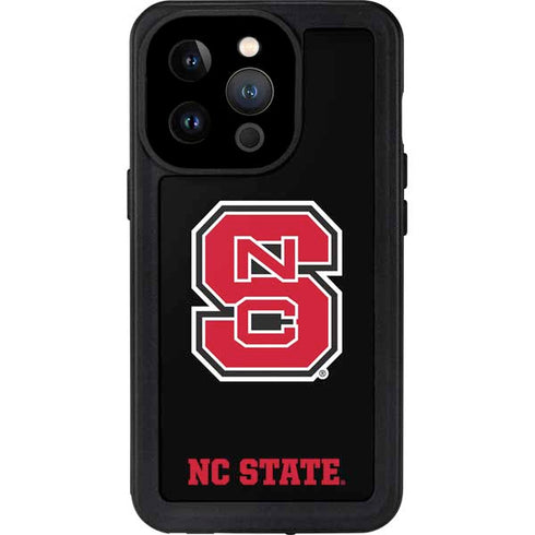 North Carolina State University Logo iPhone 15 Pro Waterproof Case