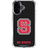 North Carolina State University Logo iPhone 16 Plus Clear Case