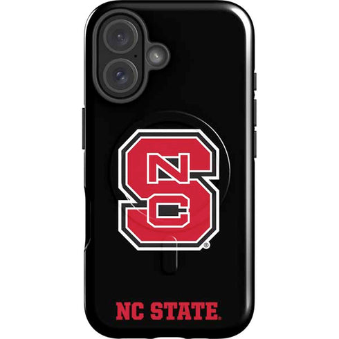 North Carolina State University Logo iPhone 16 Plus Magsafe Impact Case
