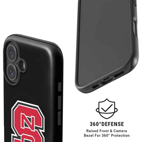 North Carolina State University Logo iPhone 16 Plus Magsafe Impact Case