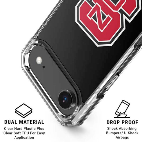 North Carolina State University Logo iPhone 17 Air Clear Case