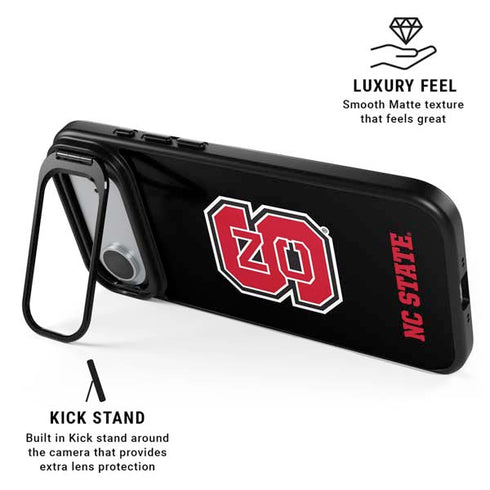 North Carolina State University Logo iPhone 17 Air Kickstand Case