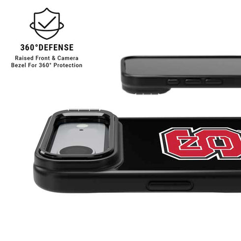 North Carolina State University Logo iPhone 17 Air Kickstand Case