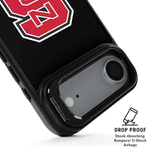 North Carolina State University Logo iPhone 17 Air Kickstand Case