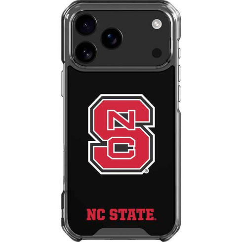 North Carolina State University Logo iPhone 17 Pro Max Clear Case