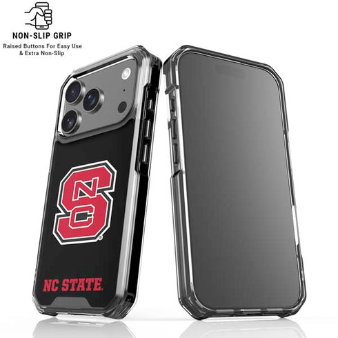 North Carolina State University Logo iPhone 17 Pro Max Clear Case