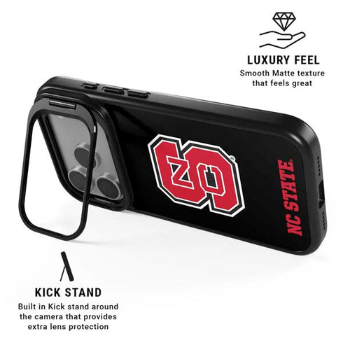 North Carolina State University Logo iPhone 17 Pro Max Kickstand Case