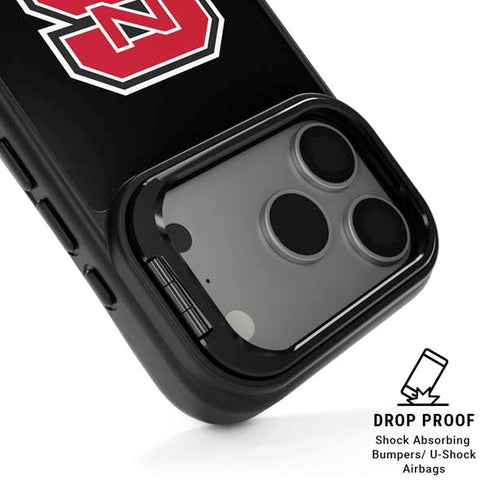 North Carolina State University Logo iPhone 17 Pro Max Kickstand Case