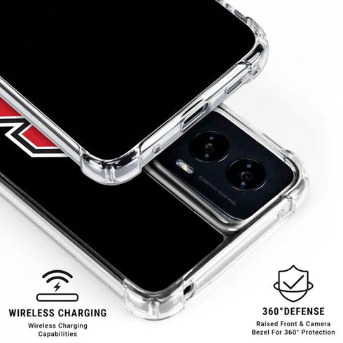 North Carolina State University Logo Moto G Power 5G (2024) Clear Case