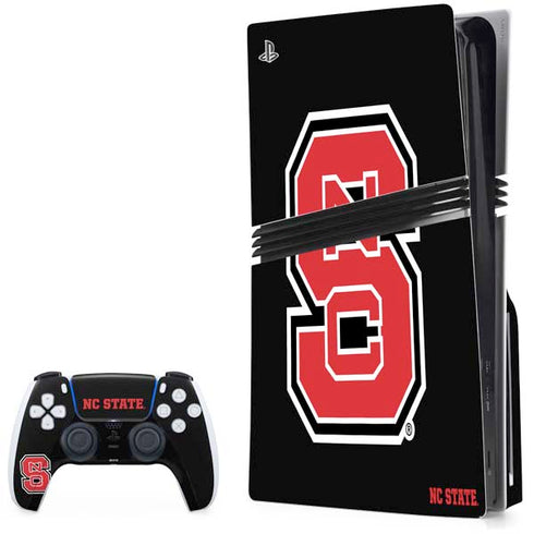 North Carolina State University Logo PS5 Pro Disk Bundle Skin