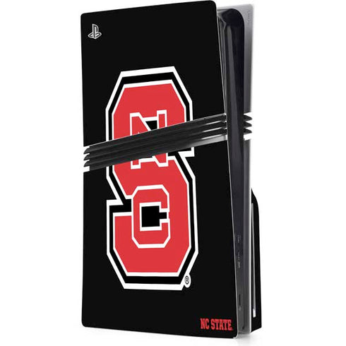 North Carolina State University Logo PS5 Pro Disk Console Skin
