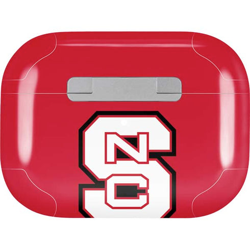 North Carolina State University Logo Red AirPods Pro 2nd Gen Skin