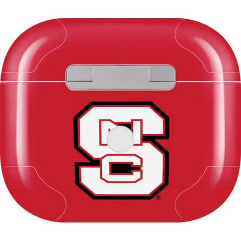 North Carolina State University Logo Red Apple AirPods (3rd Gen 2021) Skin