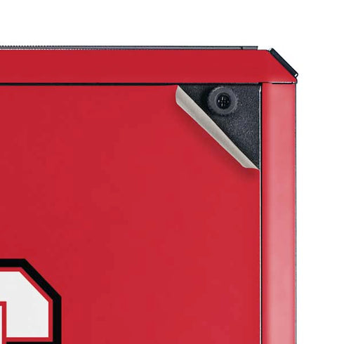 North Carolina State University Logo Red Cooler Master MasterBox Q300L Mini Tower Skin