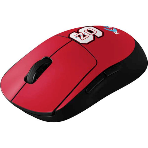 North Carolina State University Logo Red G Pro Wireless Gaming Mouse Skin