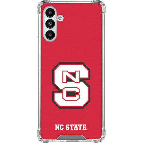 North Carolina State University Logo Red Galaxy A13 5G Clear Case