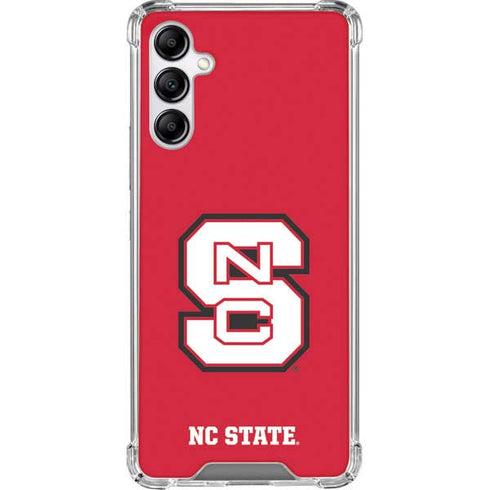 North Carolina State University Logo Red Galaxy A14 5G Clear Case