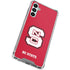 North Carolina State University Logo Red Galaxy A14 5G Clear Case