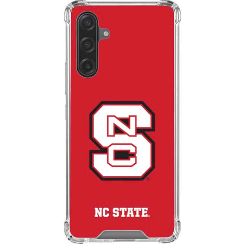 North Carolina State University Logo Red Galaxy A17 Clear Case