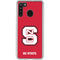 North Carolina State University Logo Red Galaxy A21 Clear Case