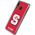 North Carolina State University Logo Red Galaxy A30 Clear Case