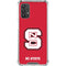 North Carolina State University Logo Red Galaxy A32 5G Clear Case