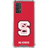 North Carolina State University Logo Red Galaxy A32 5G Clear Case